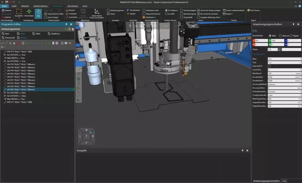 Pistola de soldadura robótica Nimak