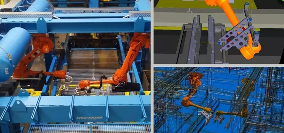 simulación de robots 3D