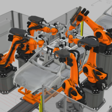 simulation 3D automobile